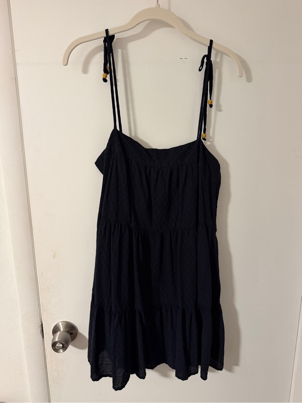 Abercrombie & Fitch Women’s Black Spaghetti Strap Swim Coverup